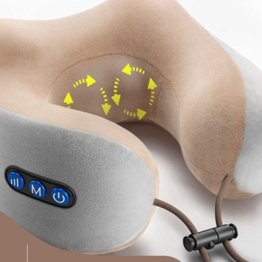 Goldenes U-förmiges Massagekissen